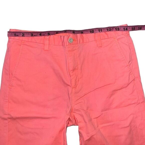 Vineyard Vines Boys Stretch Breakers Shorts Neon Melon Sz 18 READ Adjustable - Picture 4 of 9